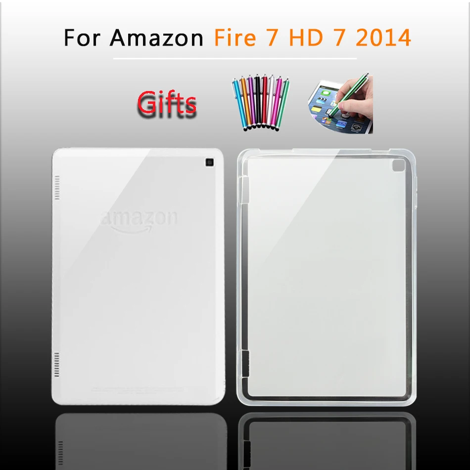 Kindle Fire HD7 2014 Силиконовый чехол для Amazon Kindle 6 7 8 10/Kidle электронных книг Kindle Paperwhite, на возраст 1, 2, 3, 4, чехол Обложка для Amazon Kindle Fire/Kindle Fire Hd 10 8 HD10 HD8 HD7 HD6 сумки - Цвет: Kindle Fire HD7 2014
