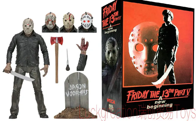 NECA &quotКошмар на улице Вязов&quot Фредди Крюгер 1980 ПВХ фигурка коллекционная игрушка