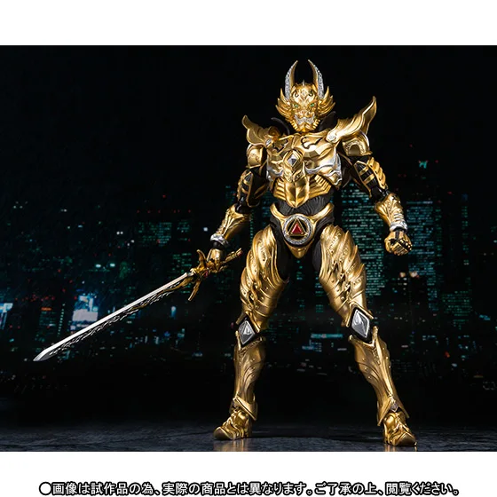 100% Оригинальные эксклюзивные фигурки BANDAI Tamashii Nation S.H. Фигуртс (SHF) Garo Ryuga KONJIKI Ver. Из
