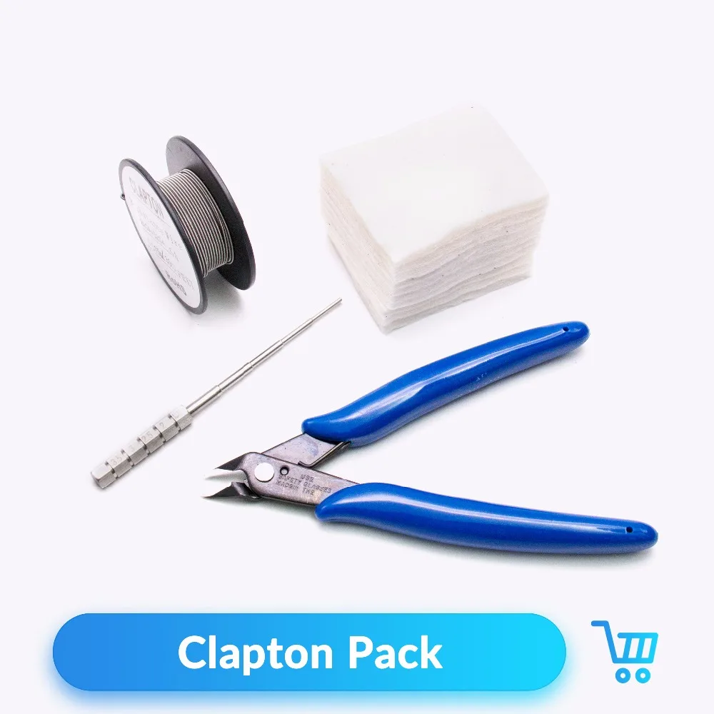 Volcanee Clapton Wire набор инструментов для самостоятельной сборки с катушкой хлопковые