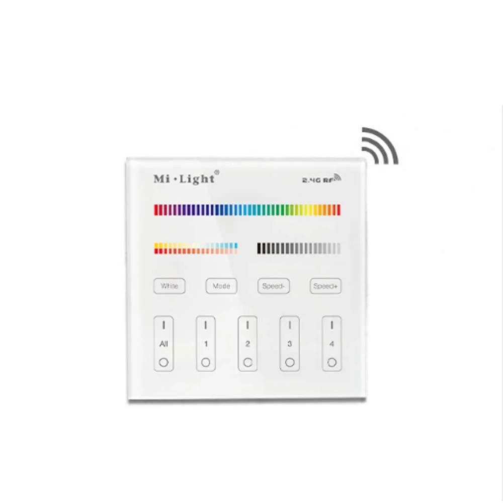 Mi Light 12W E27 RGB+CCT Led Bulb Dimmable AC85-265V Lamp B4(3V) Panel Remote MiLight Spotlight light Free Shipping | Лампы и