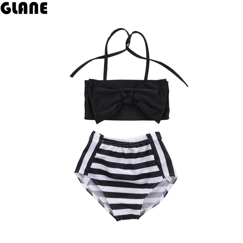 Для маленьких девочек комплект из 2 предметов красивые купальники купальник