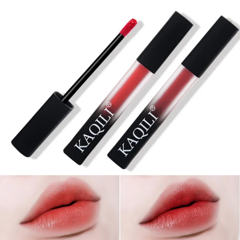 Новая матовая красная жидкая помада 6 цветов водостойкий стойкий макияж