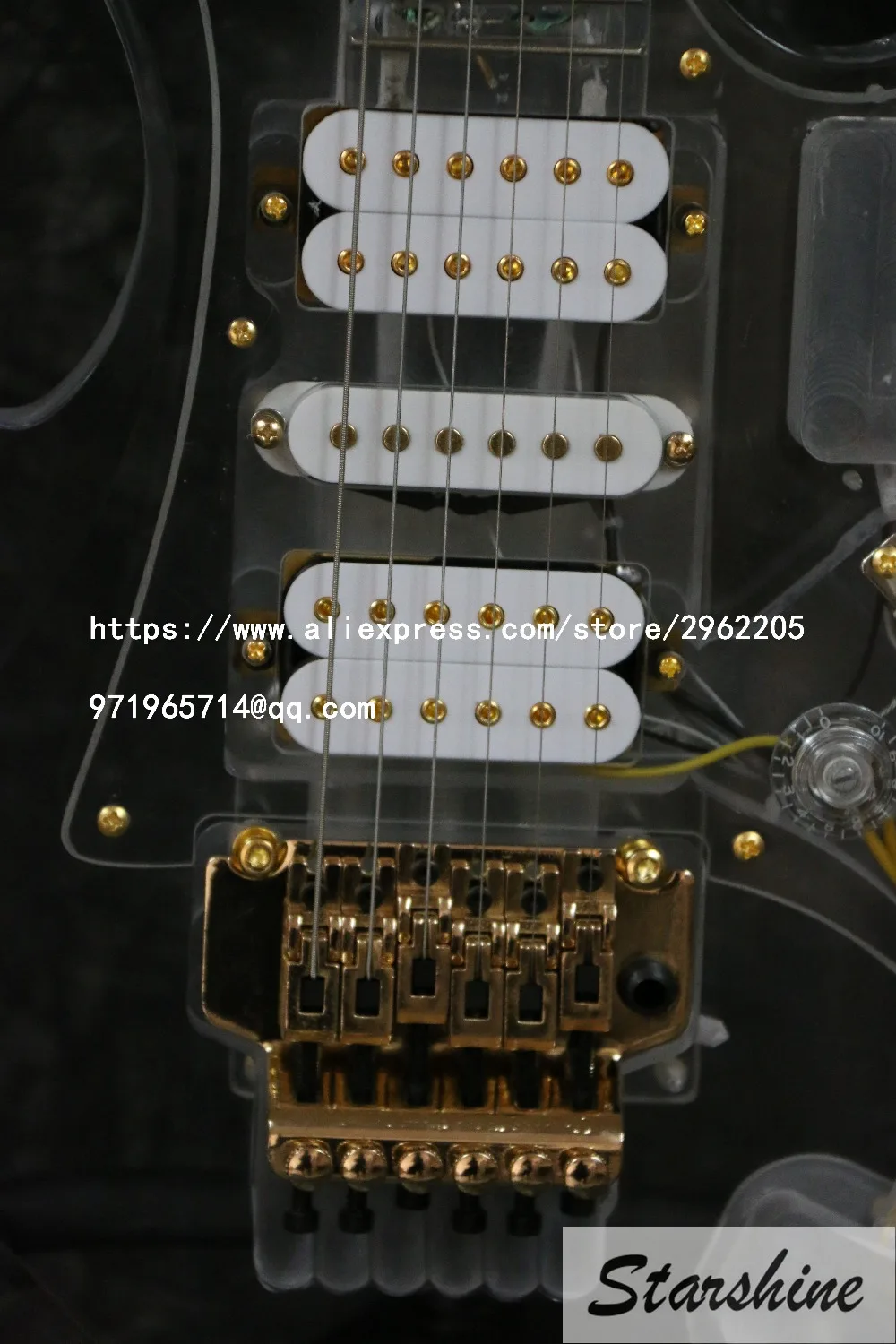 Бесплатная доставка Nstock Starshine SR LBC 033 цветная кристальная Электрогитара зеленый