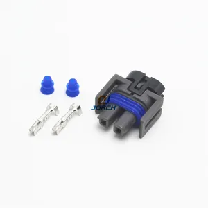 10 комплектов Delphi 2 Pin Герметичный разъем для авто 1,5 мм разъем 12162017