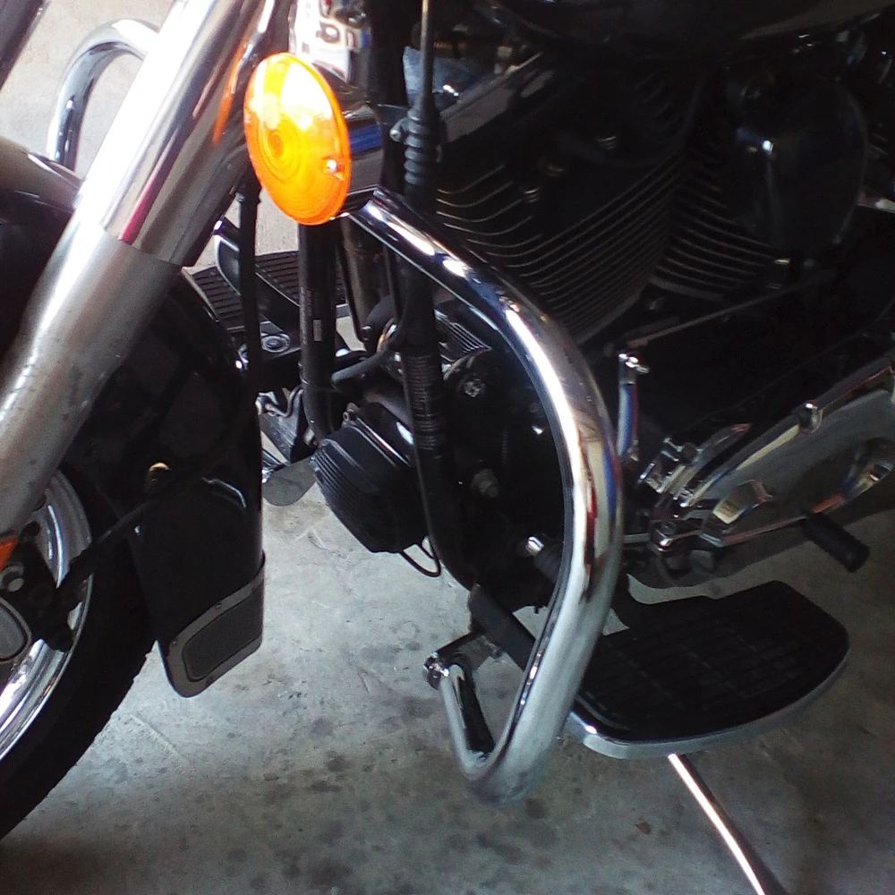 Хромированные защитные бамперы для двигателя Fat Boy Softail Deluxe FLSTN модели FLSTC FLSTS 2000-2017