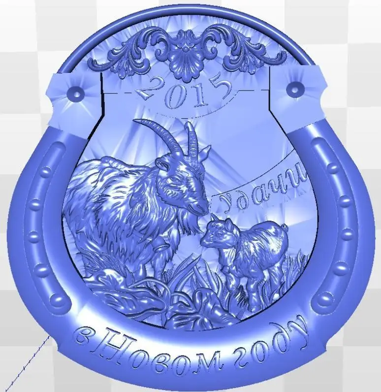 

Goat_6 3d модель, рельеф для ЧПУ в формате STL