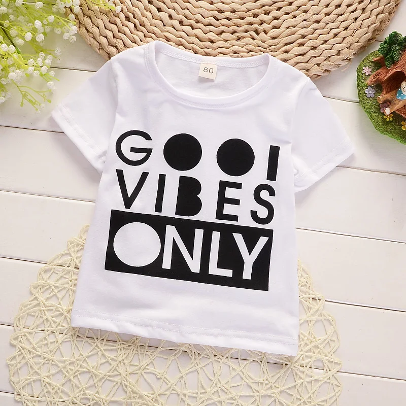 Children Pure Cotton Clothing Outfits Baby Boy Girl T-Shirt Pants 2 Pcs/Sets Tracksuits Kids Summer Infants Sets | Мать и ребенок