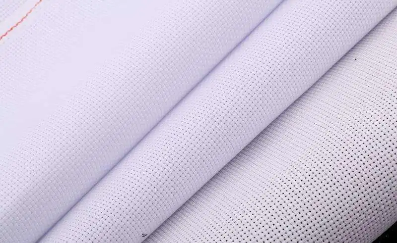 

oneroom FREE Shipping Top Quality 16CT embroidery canvas, cross stitch canvas of white color