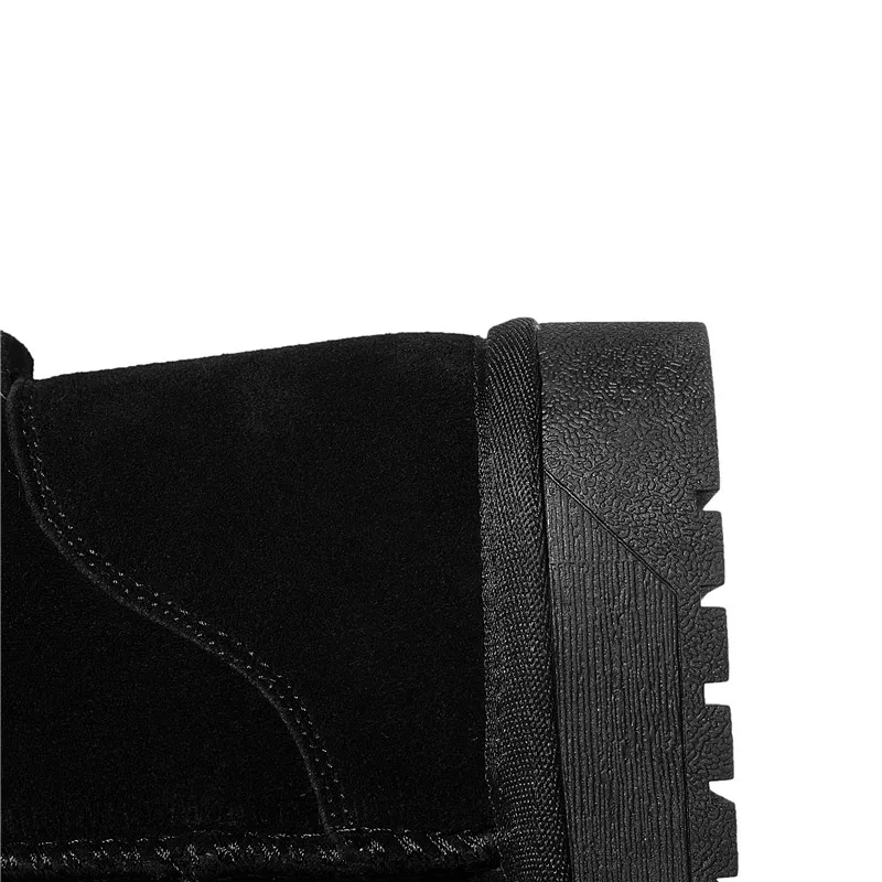 Зимние сапоги из натуральной кожи YZY zapatos mujer женские ботильоны зимние botas femininas