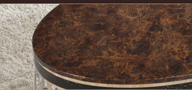 Нержавеющая сталь мраморный овальный стол.|oval table|stainless tabletable table |