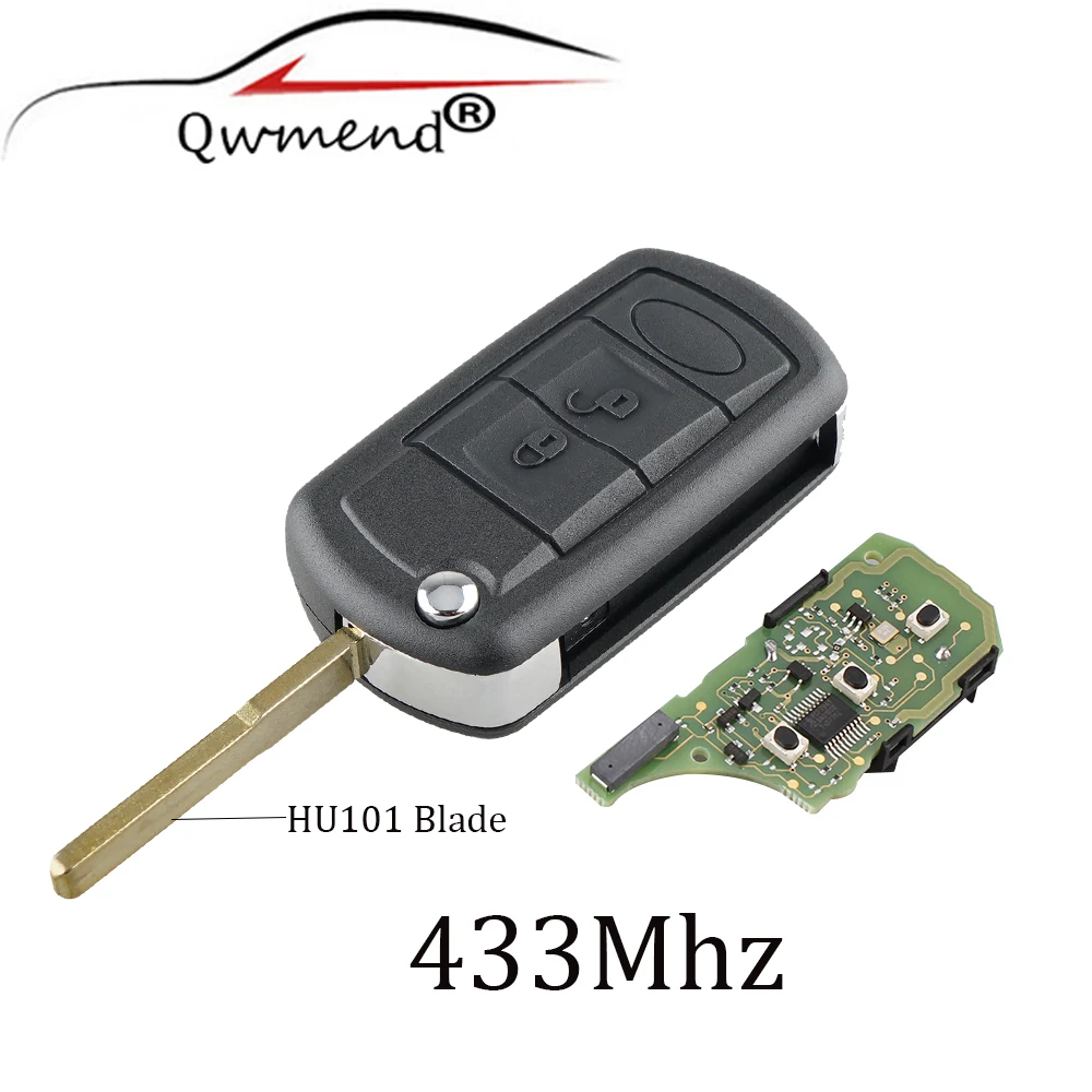 3 кнопки дистанционного управления брелок 433 МГц для RANGE ROVER Sport Land Rover Discovery HU101 Blade