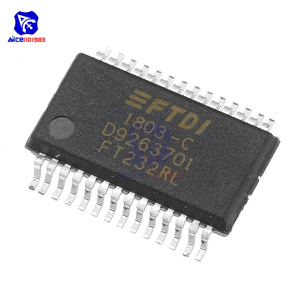 Микросхемы FT232RL FT232R FT232 USB для последовательного UART 28-SSOP оригинальные Интегральные схемы для Arduino
