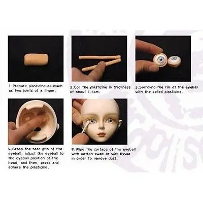

[wamami] Et76# 10mm Gold & Blue For BJD Doll Dollfie Glass Eyes Outfit