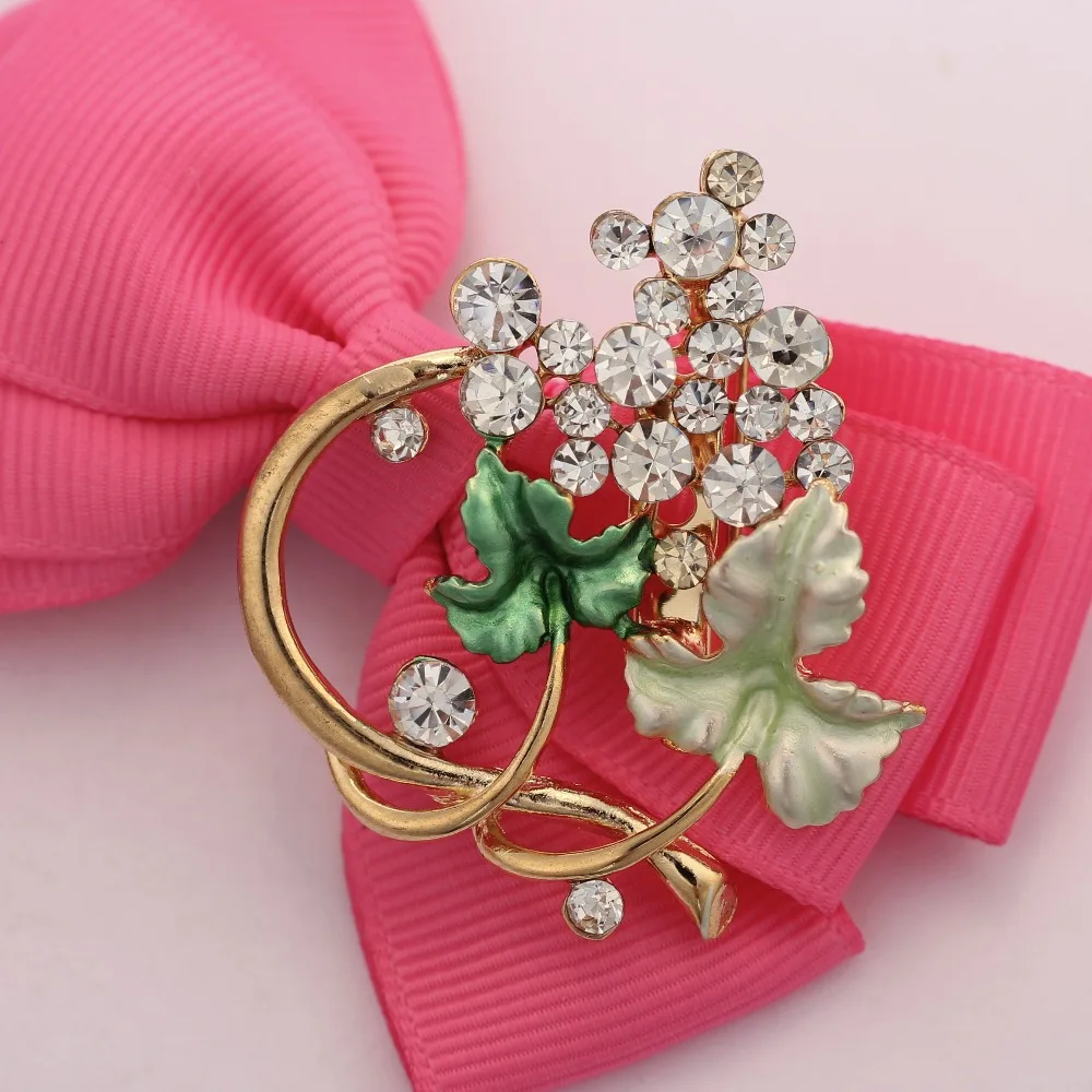 Популярные Три Цветы Броши Роскошные Для Женщин Воротник | Украшения и