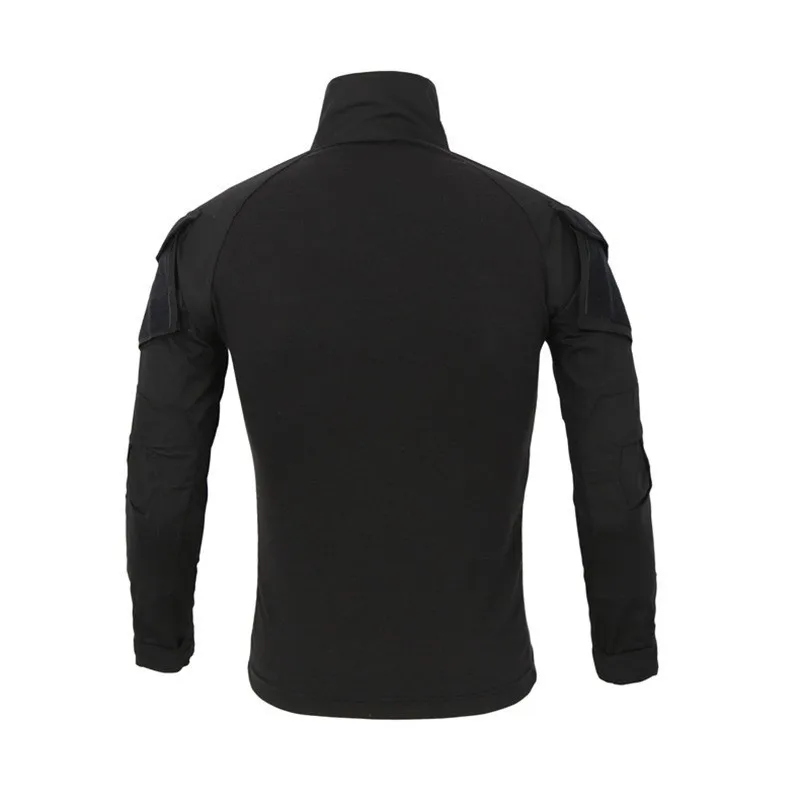 3XL размера плюс армии вентиляторы с длинным рукавом армейские тренировочные