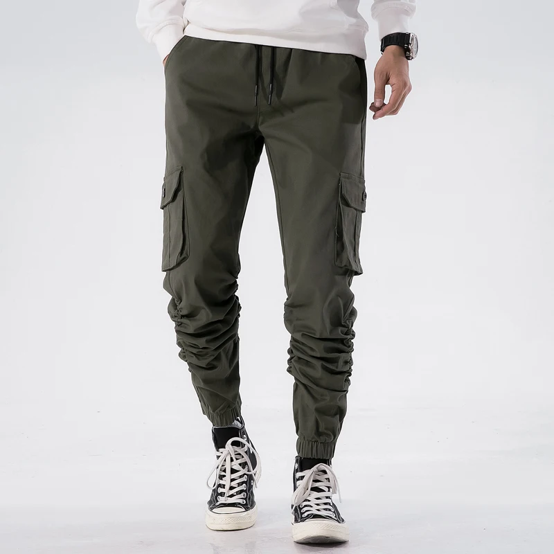 EYUANYANG джоггеры брюки мужские уличные карго Pantalon Homme хип-хоп спортивные штаны