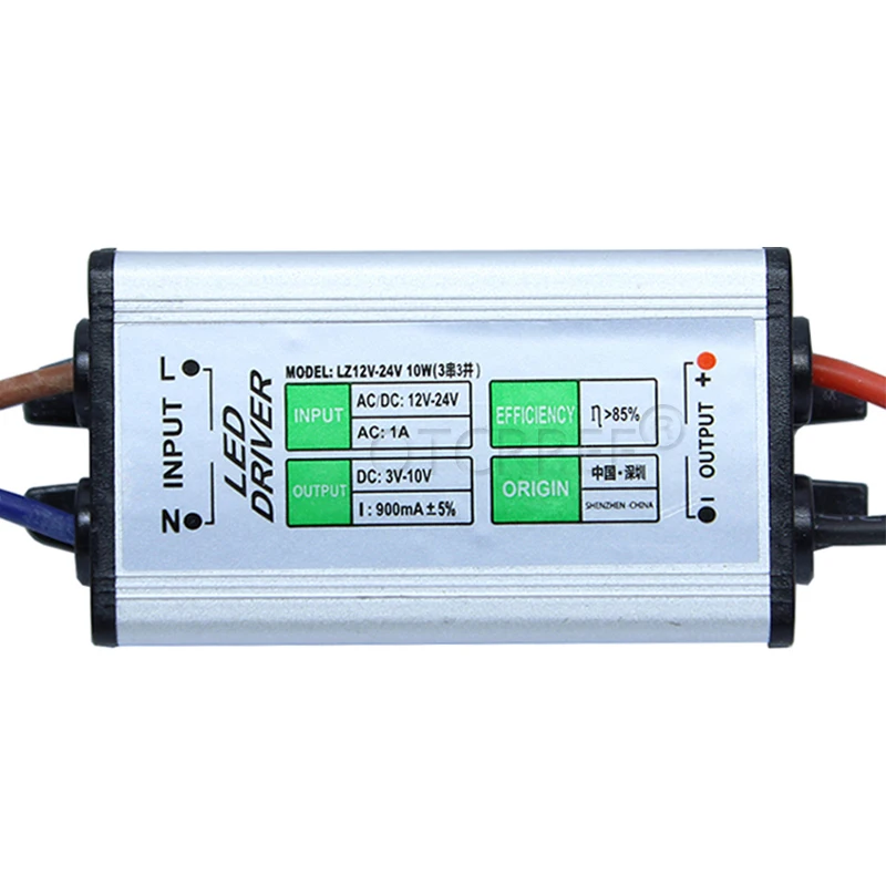 AC 85-265V переменного тока в постоянный вам товары в течение 3-10 V/DC 30-36 V светодиодный драйвер IP67 Водонепроницаемый освещения трансформаторный источник питания мощностью 10 Вт, 20 Вт, 30 Вт, 50 Вт 100W
