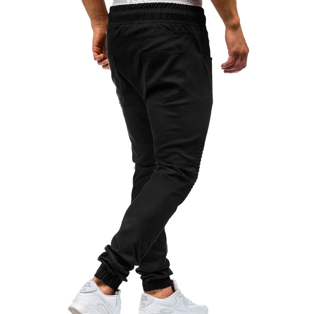 Уличная одежда для мужчин s Joggers, Брендовые мужские брюки, мужские брюки, повседневные камуфляжные штаны с отстрочкой, штаны для хип-хопа, спортивные штаны для бега цвета хаки