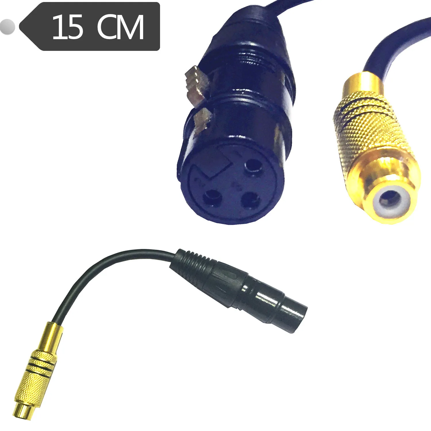 XLR card mother to RCA female seat lotus Balance balance 15cm | Обустройство дома