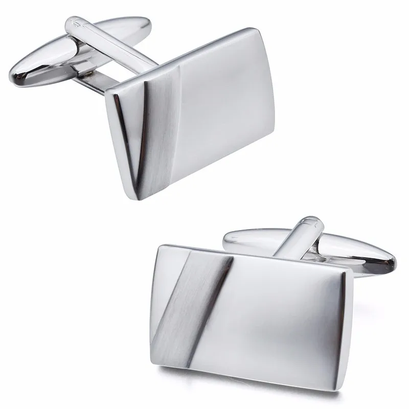 HAWSON классические металлические запонки заготовка бизнес и свадьба элегантная