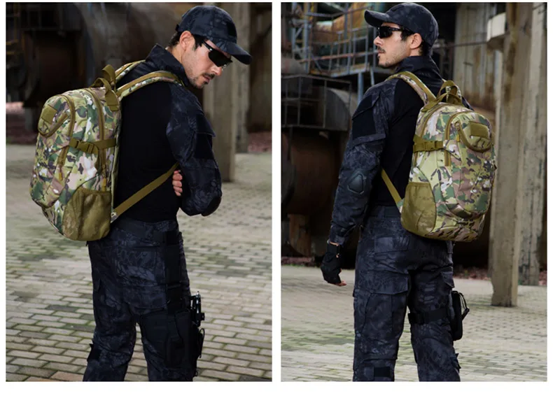 Тактический Molle 25L спортивный рюкзак 14 дюймов для ноутбука, военный уличный рюкзак для рыбалки, охоты, кемпинга, походные сумки Mochila XA38D