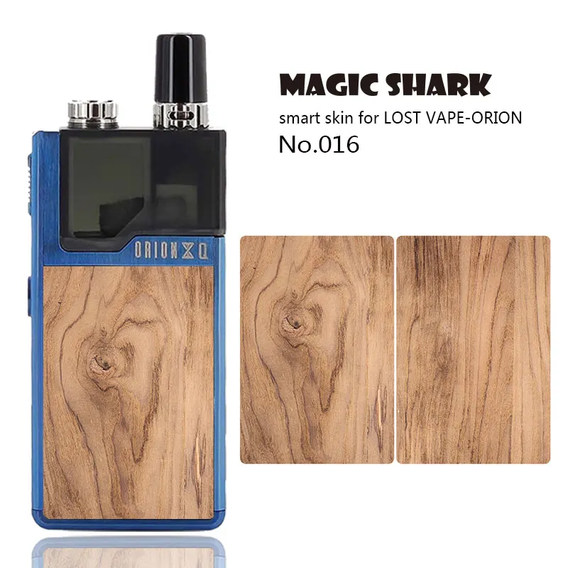 Magic Shark Music is Fun Tiger Wolf Wood Leopard Print Waterproof Skin Cover Case Sticker Film for Lost Vape Orion 011-020 | Мобильные
