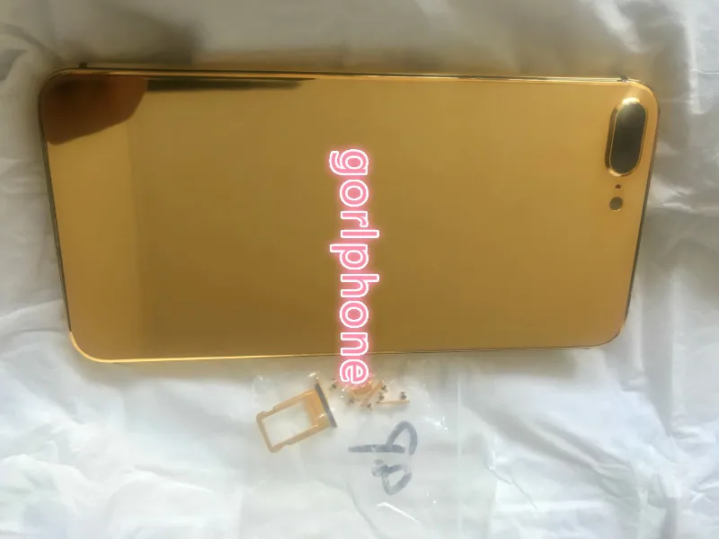 Хорошее качество для iphone8 plus настоящий золотой корпус с оригинальным логотипом