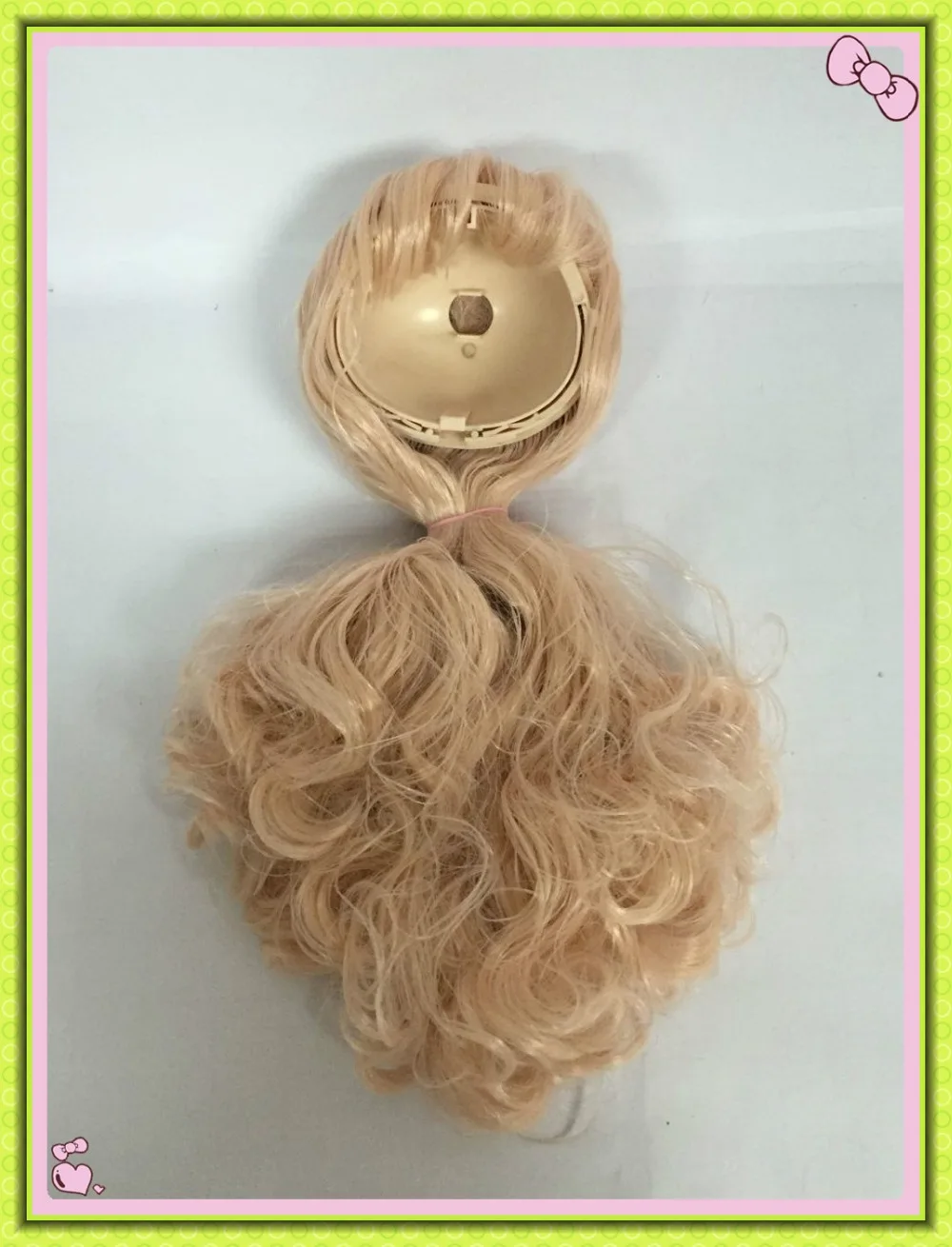 RBL doll кожа головы розовые Искусственные волосы розовый | Игрушки и хобби