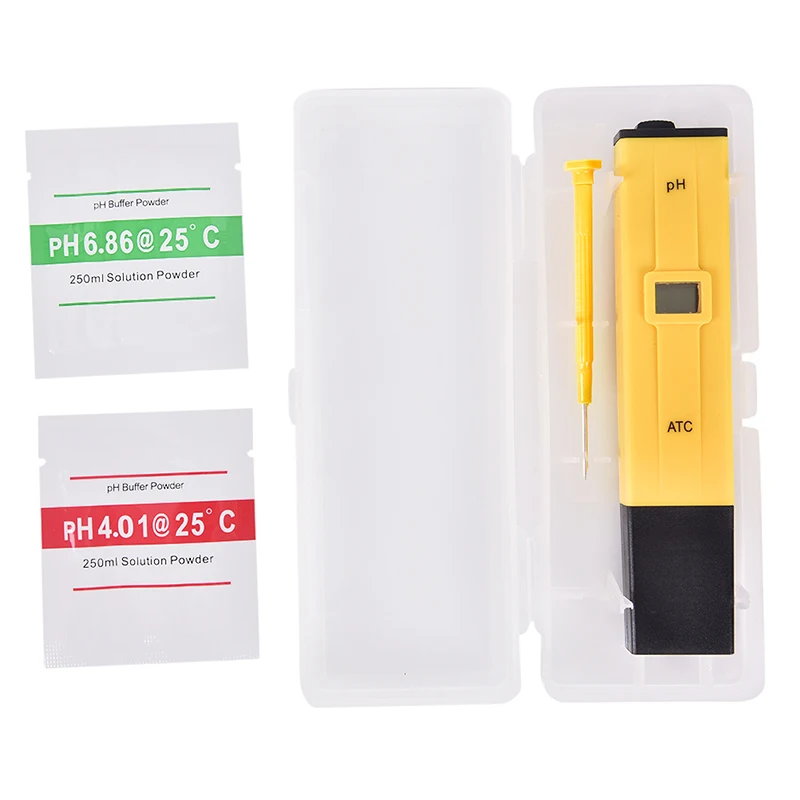 PH Цифровой тестер Pen Meter Водонепроницаемый аквариумный электрод метр точность