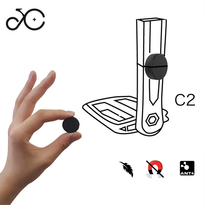 Беспроводной Bluetooth и ANT + Датчик частоты вращения педалей велосипеда CYCPLUS IPX7 4g