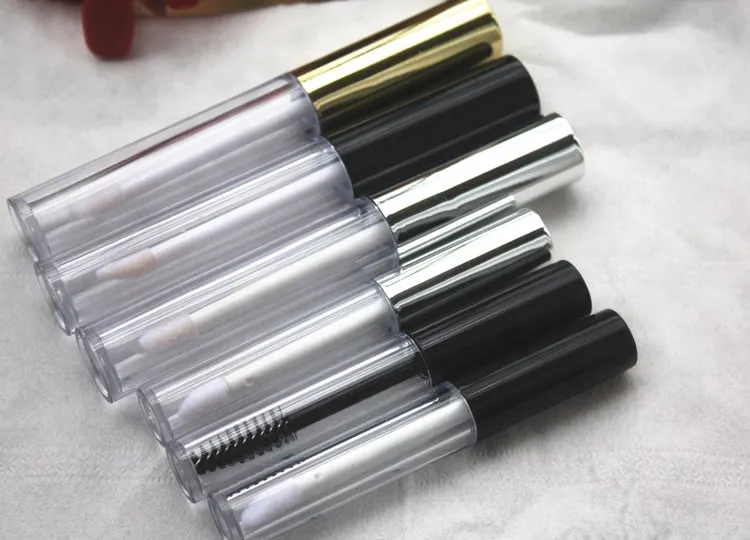 Прозрачная тушь для ресниц с черной крышкой 20 шт. 2 мл 5 мл|tube bottle|mascara containermascara tube |