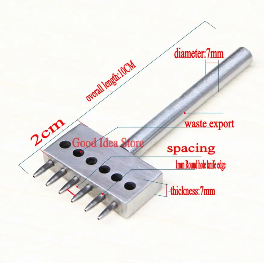 8 мм кожаный дырокол инструмент для рукоделия кожа ручные дырочные инструменты |