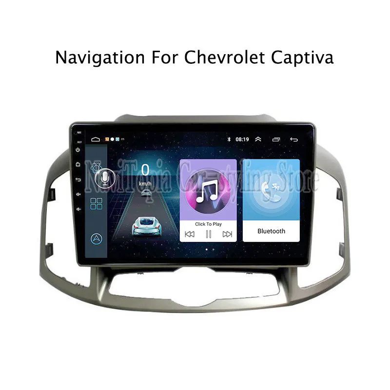 NaviTopia 10.1inch Radio for Chevrolet Captiva 2012 2013 2014 2015 2016- Android 8.1 Vehicle Car DVD Multimedia GPS Navigation | Автомобили