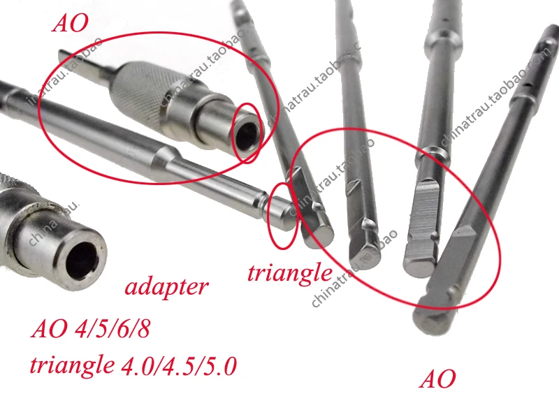 Медицинский ортопедический инструмент извлечение костей из нержавеющей стали с