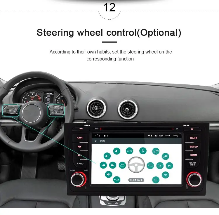 JDASTON Android 10,0 автомобильный dvd-плеер для AUDI A6 S6 RS6 1997-2004 wifi Мультимедиа gps навигация 2 Din автомагнитола Видео Стерео RDS