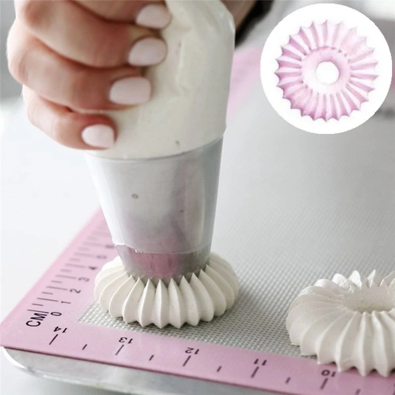 New Ring Cookies Mold Piping Nozzles Russian Icing Set Cake Decorating Pastry C1022 | Дом и сад