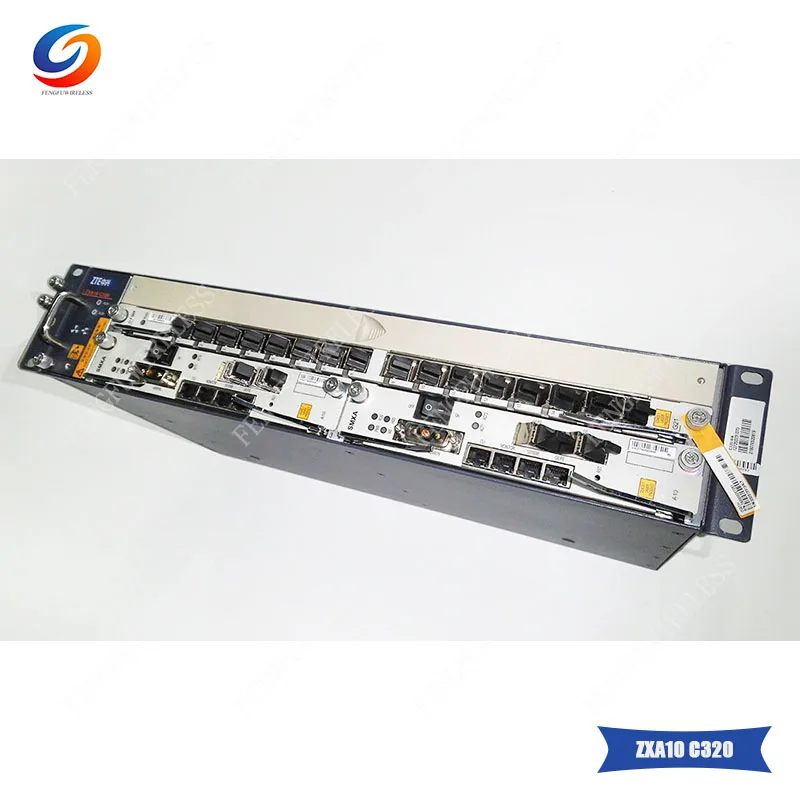 Оригинальный FTTH GPON/EPON 10G Оптический линейный терминал AC + DC ZXA10 C320 ZTE OLT с 8 портами