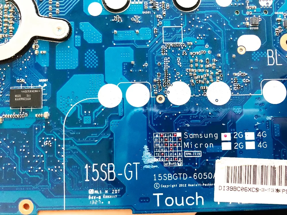 Оригинальная материнская плата для ноутбука HP ENVY 15 J GT750M 2 Гб протестирована