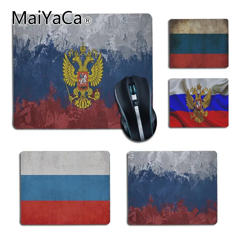 

Подгонянные коврики для мыши MaiYaCa с русским флагом, компьютерный Аниме Коврик для мыши и ноутбука, коврик для мыши для игры в LOL, любимого чел...