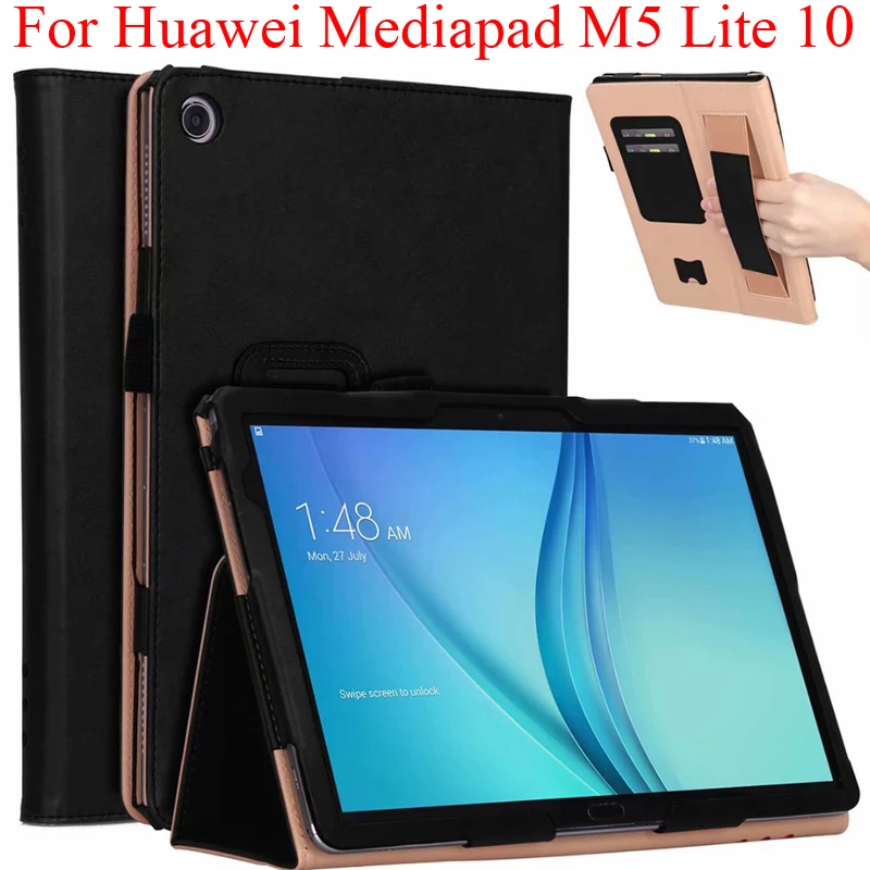 Чехол для Huawei Mediapad M5 Lite 10 с отделением карт|Бамперы| |