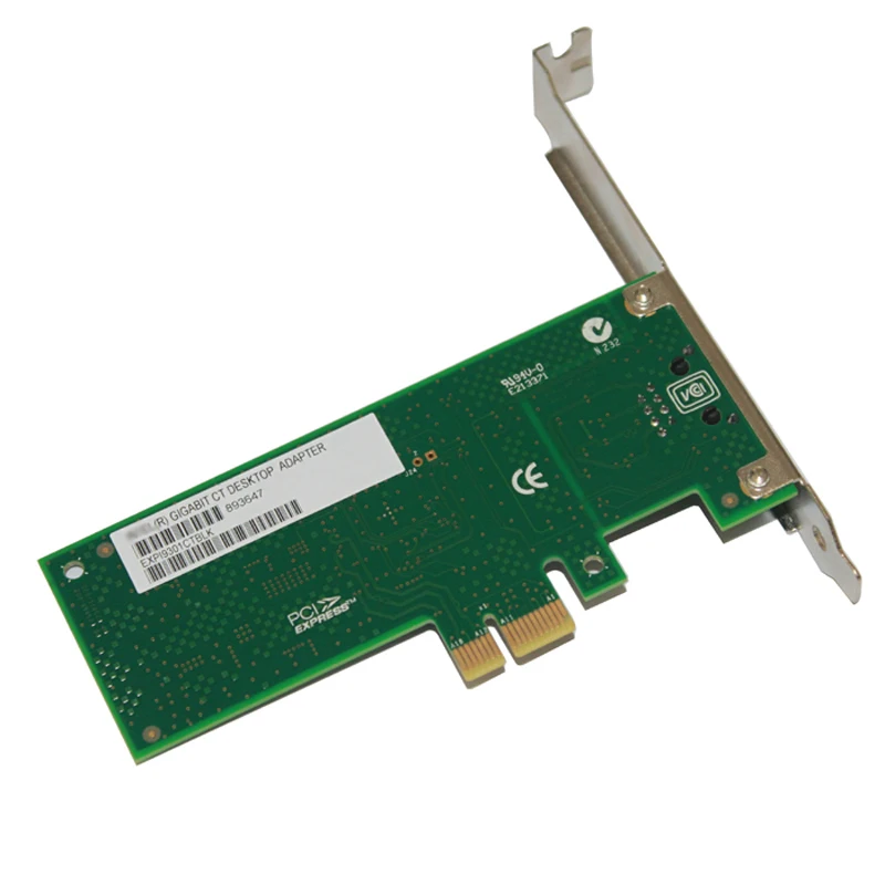 Новый чипсет EXPI9301CT 82574L Однопортовый сетевой адаптер RJ45 PCI E X1 NIC карта|nic card|pci-e network