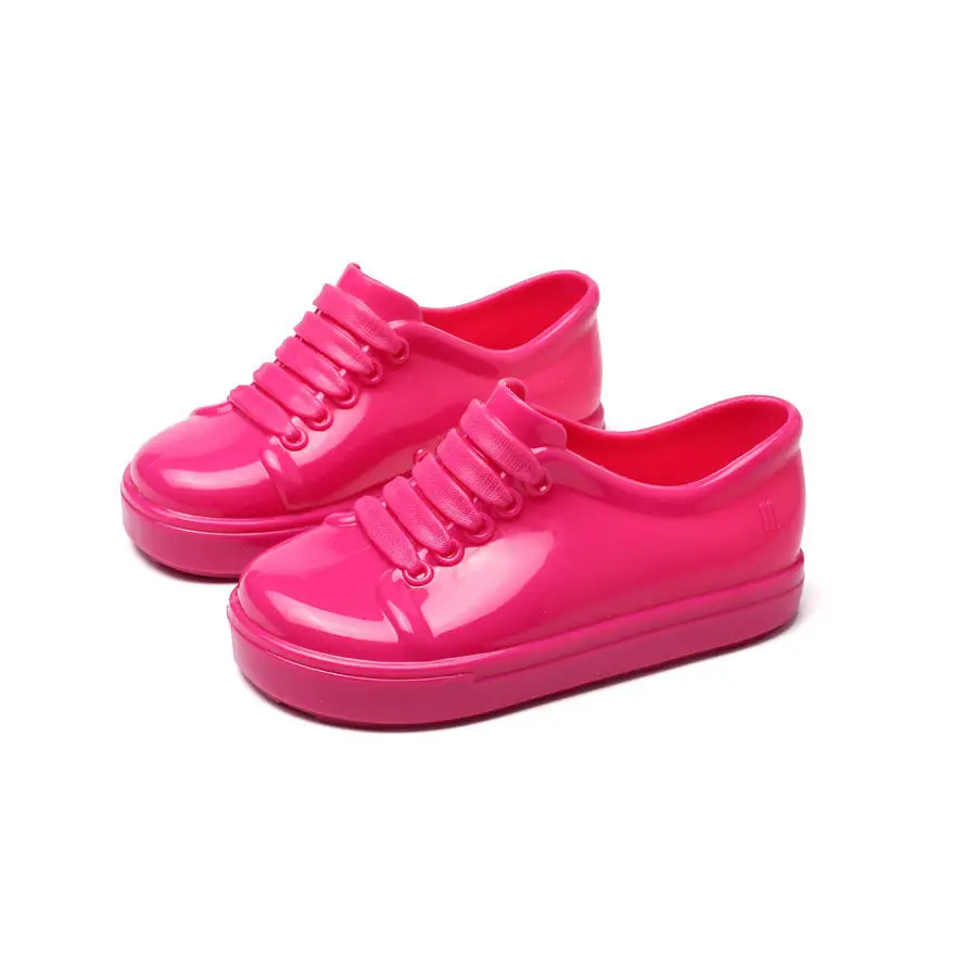 Mini Melissa/спортивная детская обувь; Новинка года; сандалии на плоской подошве без шнуровки ручной работы; кроссовки; дышащая обувь; сандалии для мальчиков и девочек