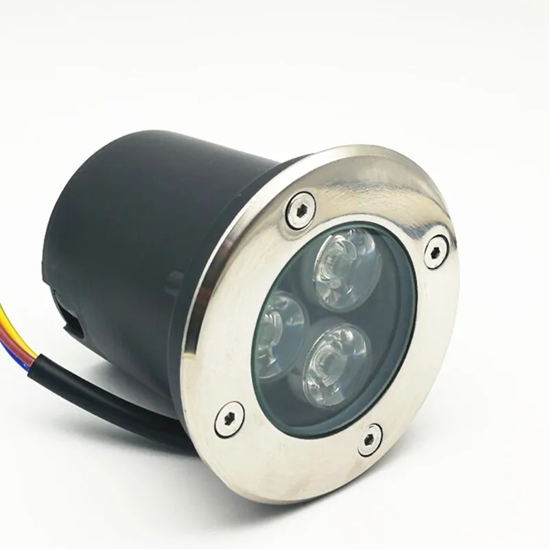 Водонепроницаемый светодиодный подземный светильник 9 Вт напольная Лампа для