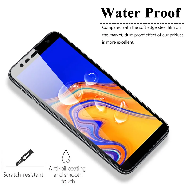 Защитное стекло для samsung J6 J4, защита экрана Plus, закаленное для Galaxy J62018, Samsun 4j 6j, Samsyng Galax Armor