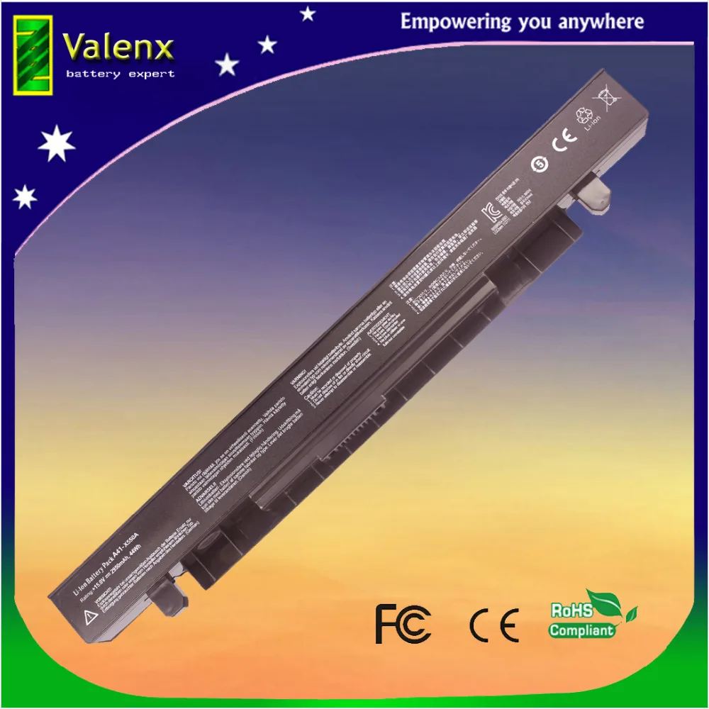 Quality Battery for ASUS A41-X550 A41-X550A X550C X550B X550V X550D X450C X450 X452 X550VB X550VC A450 A550 F450 K450 K550