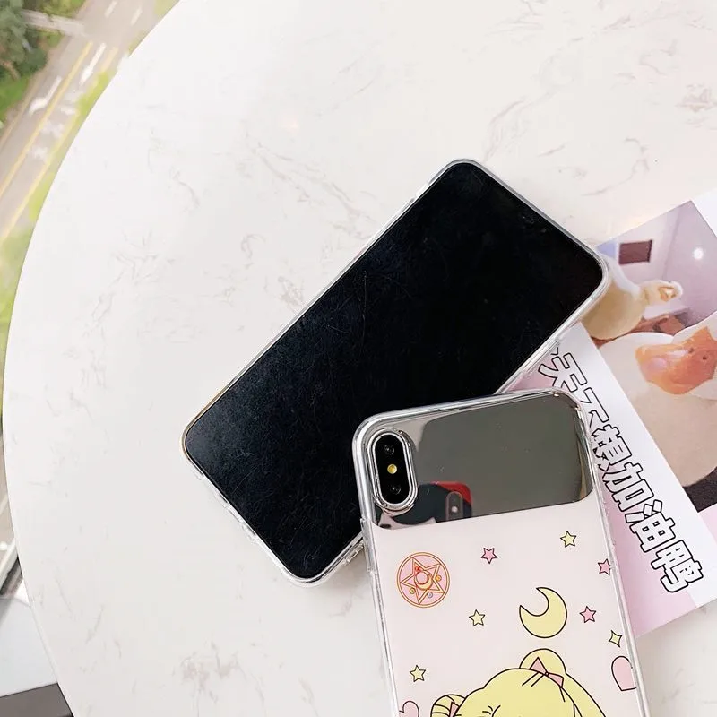 Японское кавайное аниме Сейлор Мун Телефон чехол для iPhone 7 Puls 6 6S 8 X XS XR Xsmax Чехлы
