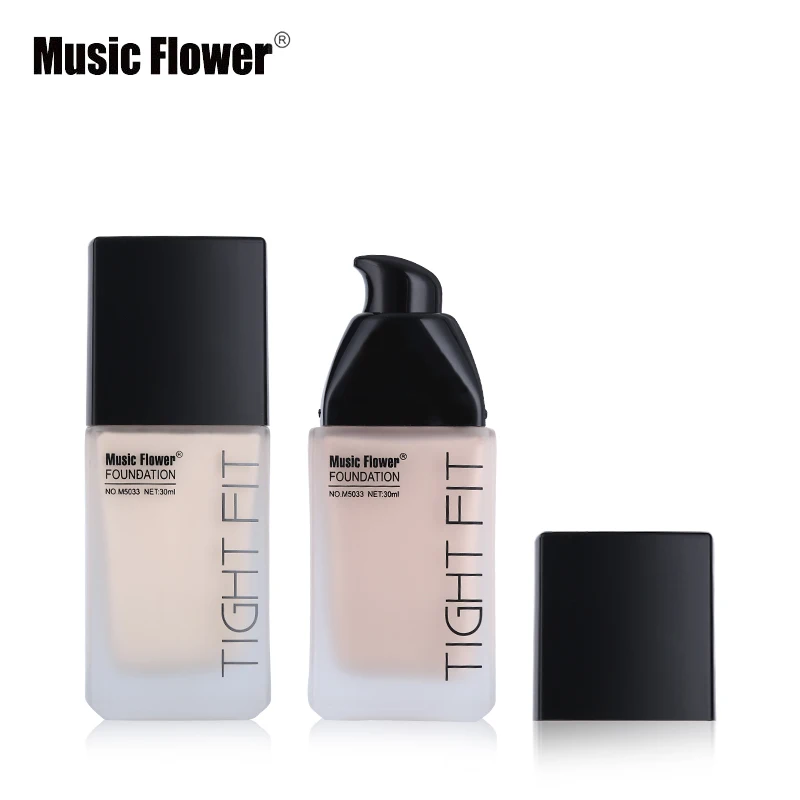 Music Flower брендовая основа для лица плотно прилегающая основа для макияжа лица контроль жирности консилер для щек пор натуральный увлажняющий крем