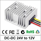 Повышающий преобразователь постоянного тока, 24 В до 12 В, 15 А, 20 А, 30 А, 120 Вт, водонепроницаемый модуль управления автомобильным источником питания, 24 В, 12 В, 152030 А