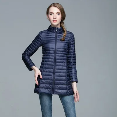 Женская зимняя куртка большого размера модель 2017 года модные женские куртки из 90%